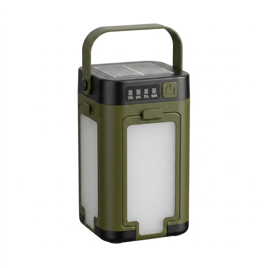 Lanterne Camping Solaire Rechargeable LED