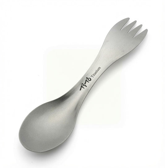 Spork Titane Ultraléger 18 g – Cuillère + Fourchette