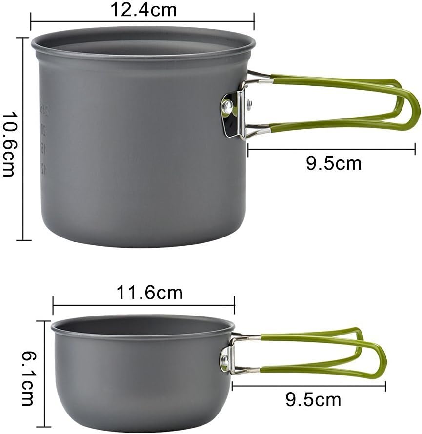 Popote Camping Ultralégère 2 en 1