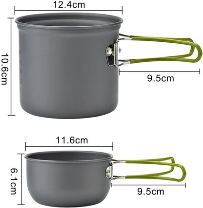 Popote Camping Ultralégère 2 en 1