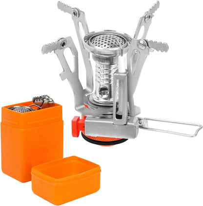 Mini Réchaud à Gaz Camping Portable 3000W